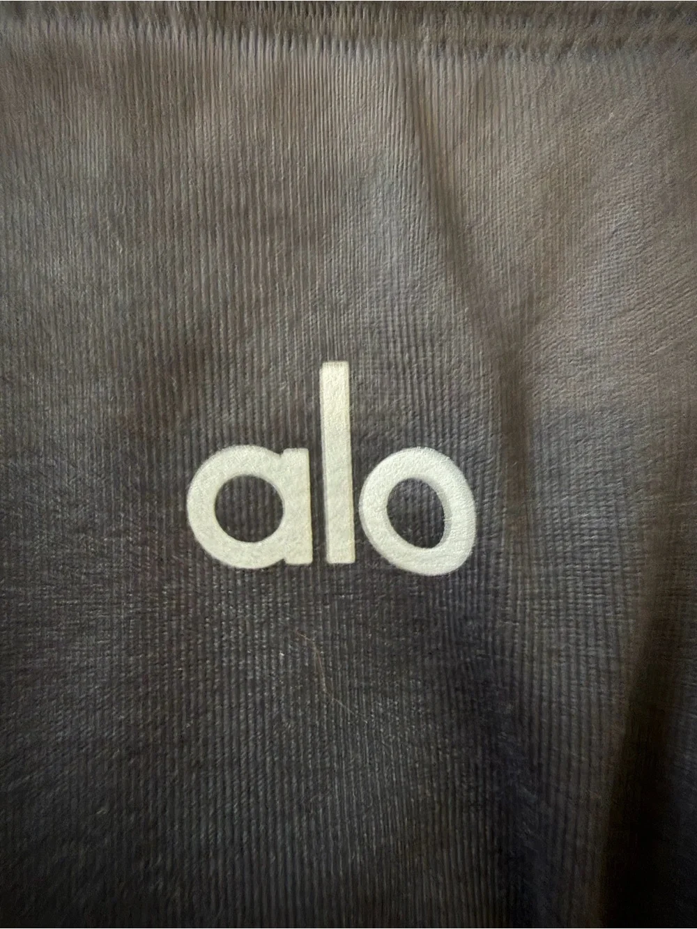 ALO Yoga Black V-Neck Longline Sports Bralette